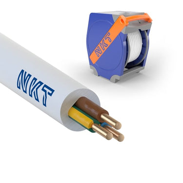 Installationskabel EXQ XTRA Dca 3G1,5 Hvid QADDY 500 - 1