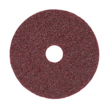 Scotch-Brite Overfladebehandlingsrondel SC-DH 125x22mm A MED Rød - 1