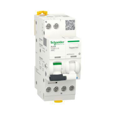 Gnistdetektor/lysbuevagt MCB+AFD 1PN C10A 6kA iC40N ARC - 1