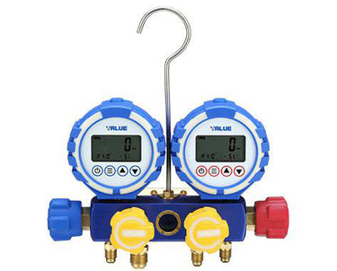 Digital manifold VDG-4-S1 - inklusiv R32 & R410A - 1