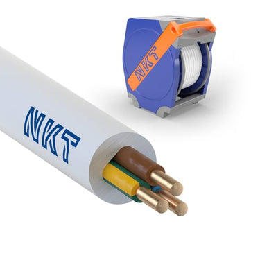 Installationskabel EXQ XTRA Dca 3G2,5 Hvid QADDY 450 - 1