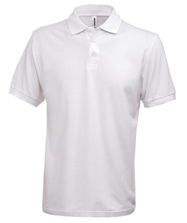 Acode Heavy Poloshirt hvid S - 1