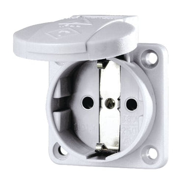 Schuko appliance udtag 3 polet 16A 230V blå D 11030 - 1