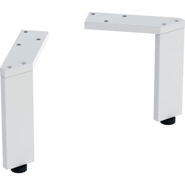 Ifö Sense Art bensæt 163 mm t/møbel hvid alu mat - 1