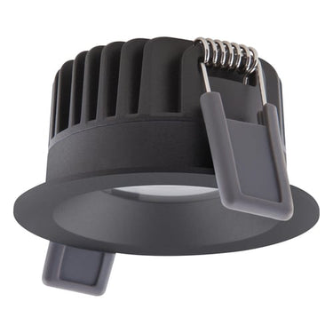 LEDVANCE Spot Fix multi lumen DIM IP44 680lm 68mm 8W/930 sort 36° - 1