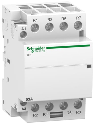 Kontaktor iCT 63A 4NC 230VAC modulkontaktor bredde 54mm - 1