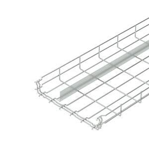 Gitterbakke GRM 55x300x3000 Med 1 delespor GRM-T 55 300 G El-forzinket - 1