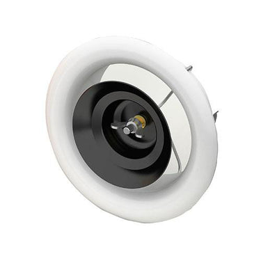 Lindab Airy ventilhus Ø125 mm RAL9003 - 1