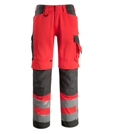Mascot bukser 15579 hi-vis rød/antracit str 76C52 - 1