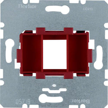 Dataudtag Euro indsats 1x Keystone modular jack (rød) - 1