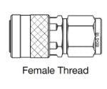 Tema 1100 lynkobling 1/8" indv BSP gevind - 1