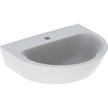 Geberit Renova håndvask 550 x 450 x 188 mm hvid porcelæn - 1