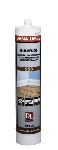 Gulvfugemasse 553 Sort 290 ml. - 1