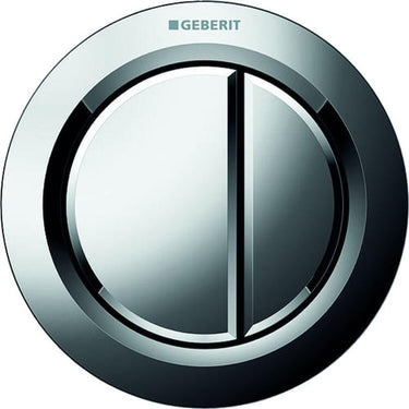 Geberit Omega01 betjeningsplade til gips krom - 1