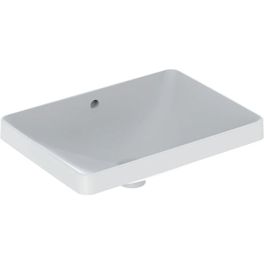 Geberit Variform håndvask 550x400x178mm nedf hvid porcelæn - 1
