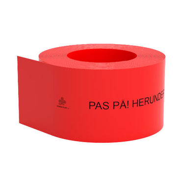 Kabelafdæk rød 350x3 mm i rl á 25 mtr - 1