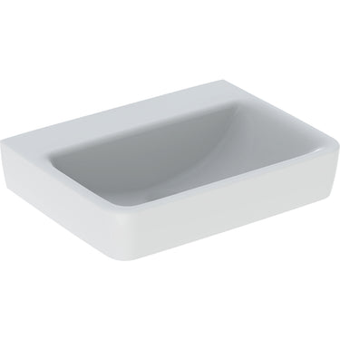 Geberit Renova Plan håndvask 500 x 480 x 165 mm hvid porcelæn KeraTect - 1