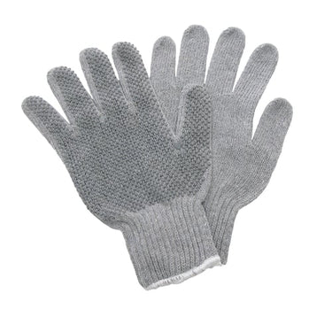 Strik handske med dot pvc B589 str 08 - 1