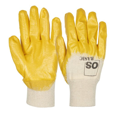 Basic Yellow handske 136811 str 9 - 1