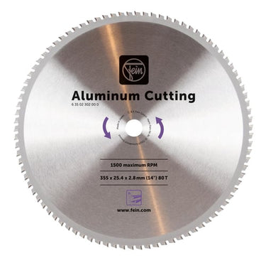 Fein Savklinge Ø355mm T80 2,8mm aluminium - 1
