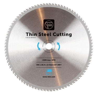 Fein Savklinge Ø355mm T90 2,4mm fladstål - 1