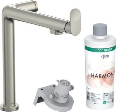 hansgrohe Aqittura M91 FilterSystem 240 1jet Starter Set rf stål finish - 1