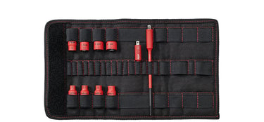 Wiha 1/4" toppe-sæt TorqueVario-S electric VDE 1000V 10 dele - 1