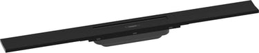 hansgrohe RainDrain Flex kappesæt til flise bruseafløb 700 mm fri mont./kan afkortes mat sort - 1