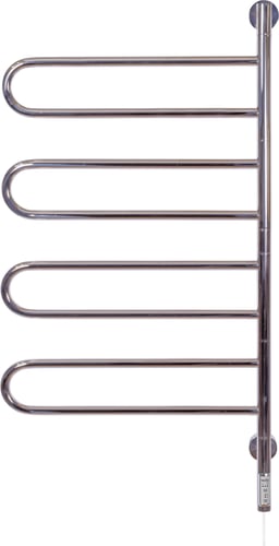 KRISS Curvo 1025x545mm 4 arme 70W pol rf stål stål - 1