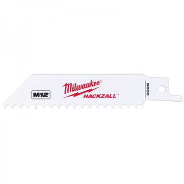 Bajonetsavklinge 100 mm / 4,2 mm for træ 5 stk (Til Milwaukee's 12V HACKZALL sav) - 1