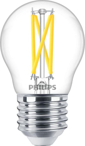 Philips MASTER LED Krone DimTone 2,5W (25W) E27 P45 Klar - 1