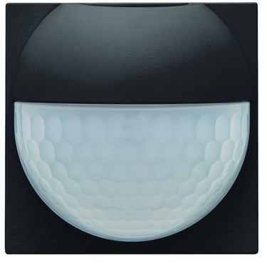 Sensor 180° 9m væg Bakelite® piano black coated NHC - 1