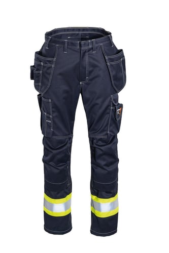 FR Håndværkerbuks 575288 Gul/Marine D88 - 1