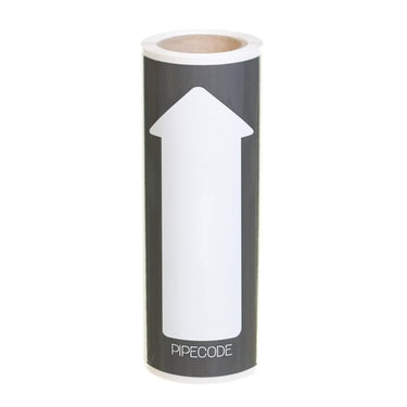 Pipecode rørmærke grå nr. 75 80 mm x 5 m - 1
