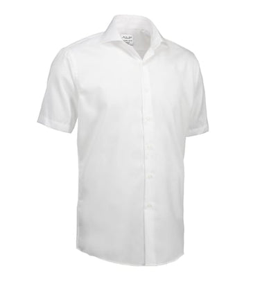 Seven Seas fine twill modern s/s SS254 hvid str S - 1