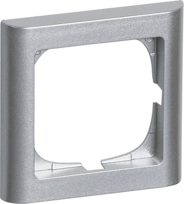 FUGA ramme Softline 63 1 modul stålmetallic - 1