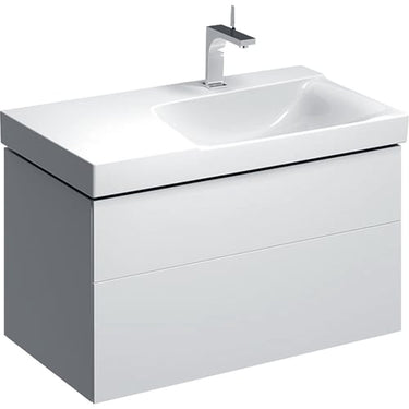 Geberit XENO² vaskeskab 880x530x462mm m/2skuffer hvid spånplade lak 500.516.01.1 - 1