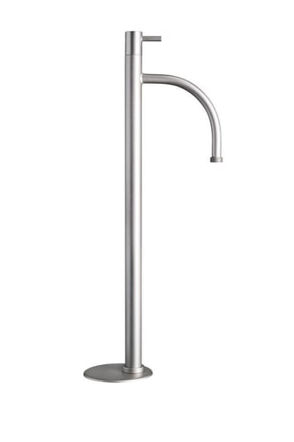 Eqi 4012 fritstående havevandpost 1/2 x 380/580 mm m/greb silkemat - 1