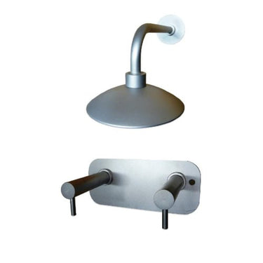 Eqi 5065 væghængte bruser 300-340 mm stål rf - 1