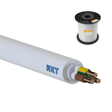 Installationskabel HXJ/NOIKLX Xtra B2ca 3G2,5 Hvid Bobin 200 - 1
