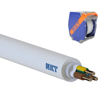 Installationskabel HXJ/NOIKLX Xtra B2ca 3G1,5 Hvid QADDY 500 - 1