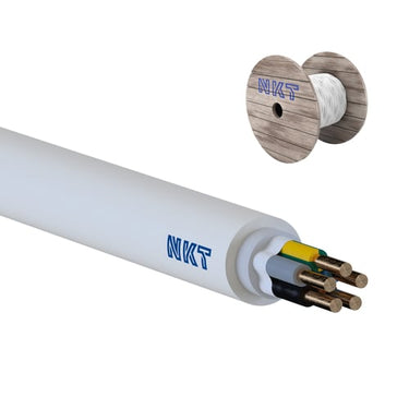 Installationskabel HXJ/NOIKLX Xtra B2ca 5G1,5 Hvid Tr500 - 1