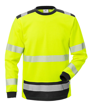 FS HiVis t-shirt 114100 gul/sort S - 1