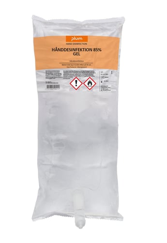 Plum Hånddesinfektion 85% (6% IPA) Gel 1,0 l - 1