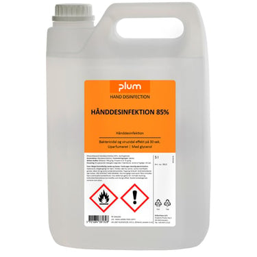 Plum Hånddesinfektion 85% (6% IPA) 5,0 l - 1