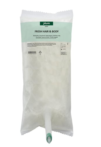 Cremesæbe Plum Fresh Hair & Body 1,0 l - 1