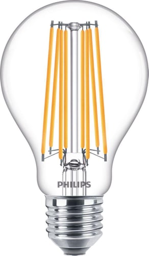 Philips CorePro LED Standard 17W (150W) E27 A67 827 Klar Glas - 1