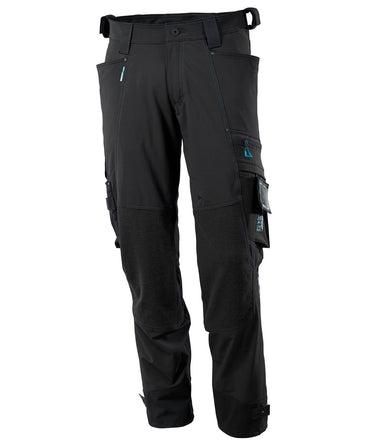 Mascot Advanced bukser med knælommer stretch 17079 sort 82C56 - 1