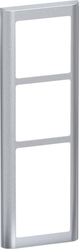LK FUGA SOFT designramme 3,5 modul stålmetallic - 1