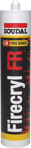 Firecryl fugemasse hvid 310 ml - 1